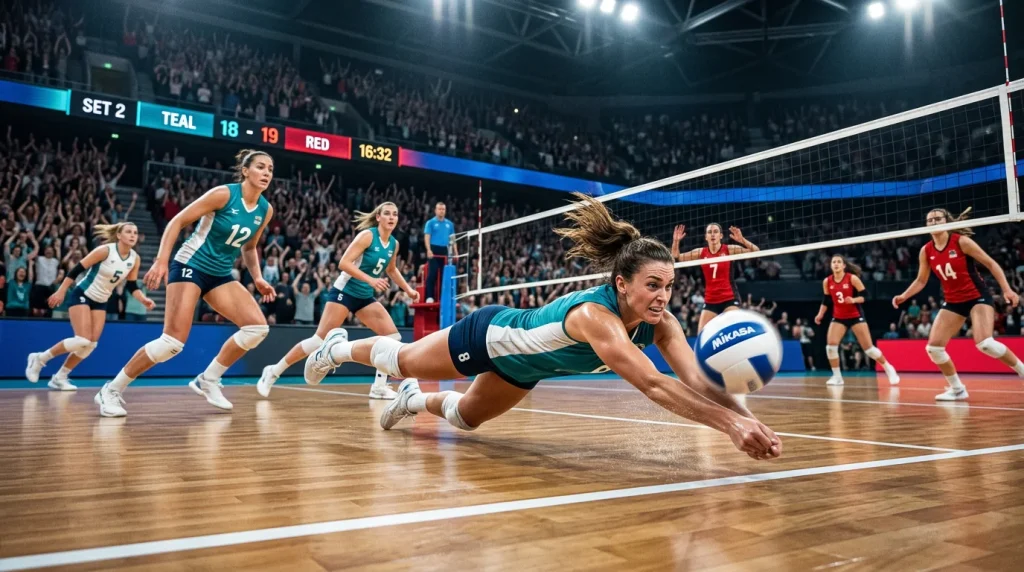 Volleyball-Livewetten mit Quotendynamik und Momentum-Analyse