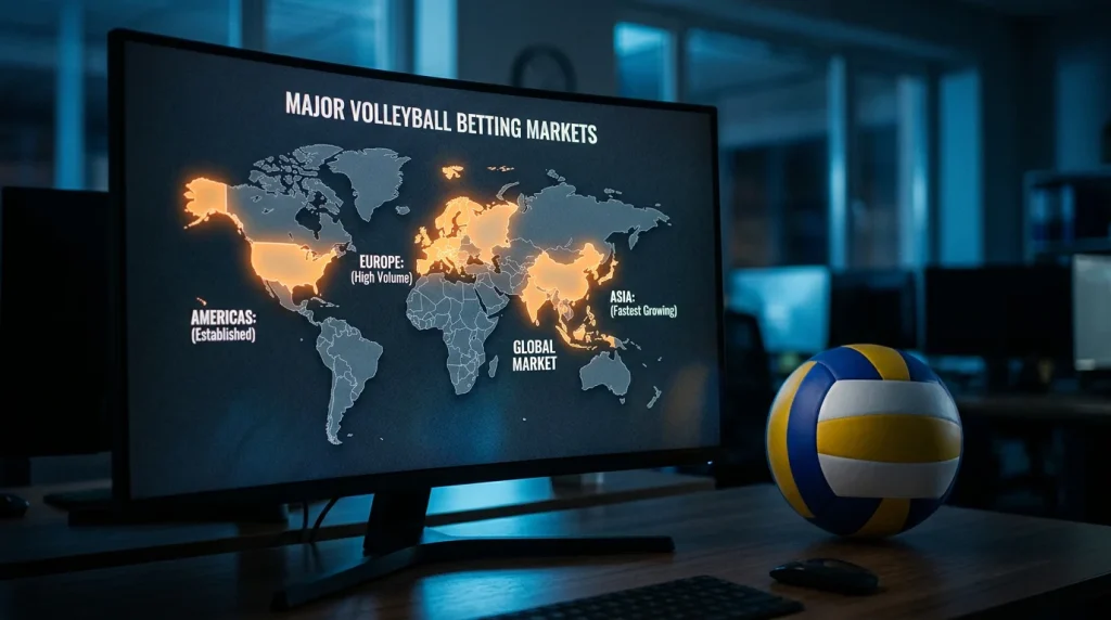 Globaler Volleyball-Wettmarkt mit Zahlen und Wachstumstrends