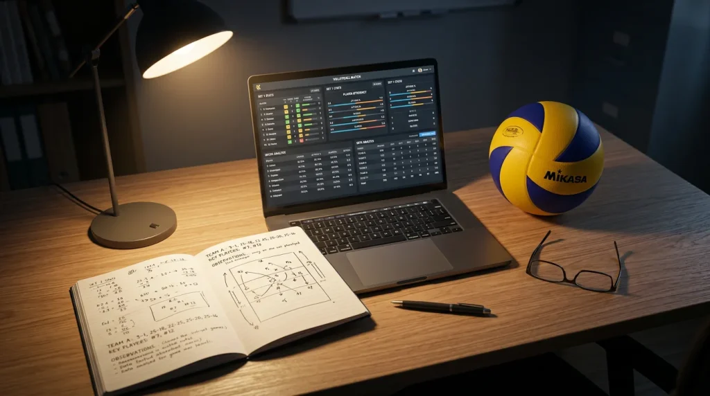Volleyball-Wettstrategie mit Value-Betting-Formel und Datenanalyse