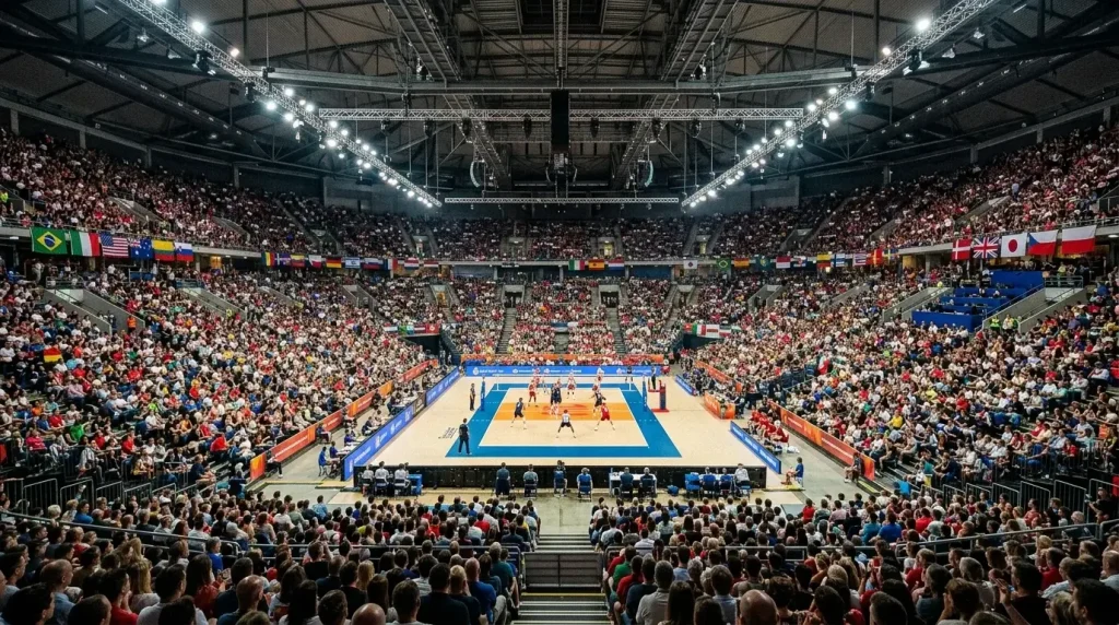 Volleyball-Weltmeisterschaft mit Turnierformat und Wettstrategien