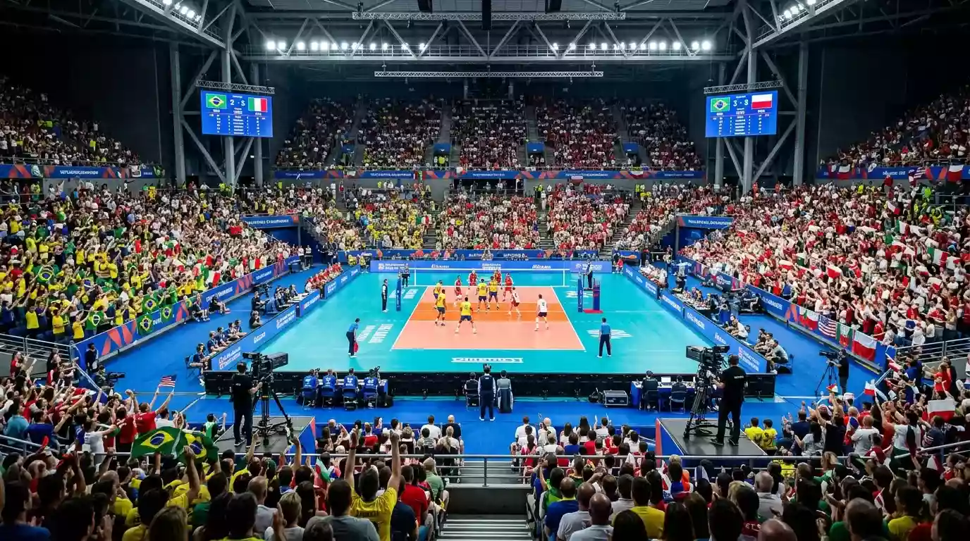 Volleyball-WM 2025 mit Tausenden Zuschauern in der Halle als wachsender Wettmarkt
